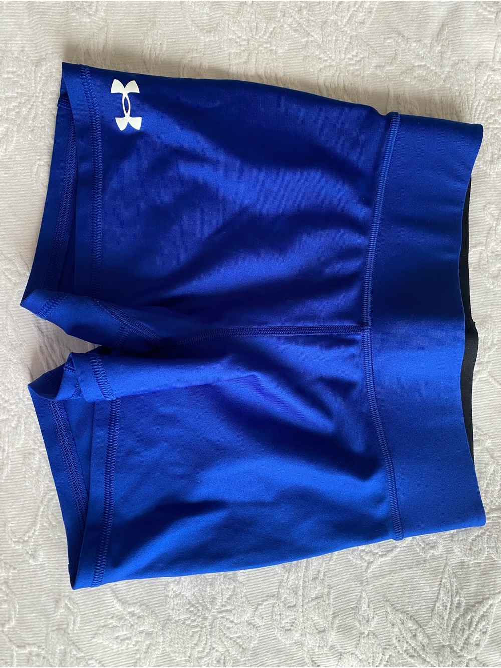 Under Armour Women's Royal Blue Compression Bike Shorts